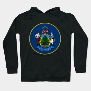 Maine Coat of Arms Hoodie